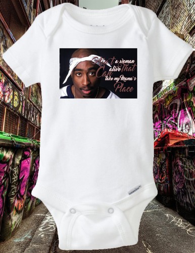 Onesie tupac cara mamma non - mamma", (non