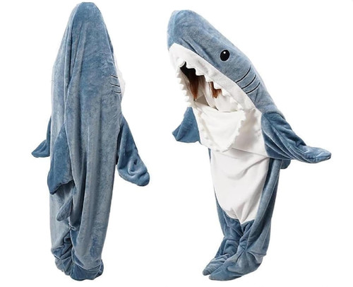 Tailwagz shark blanket coperta - tailwagz,