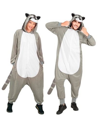 Costume peluche procione
