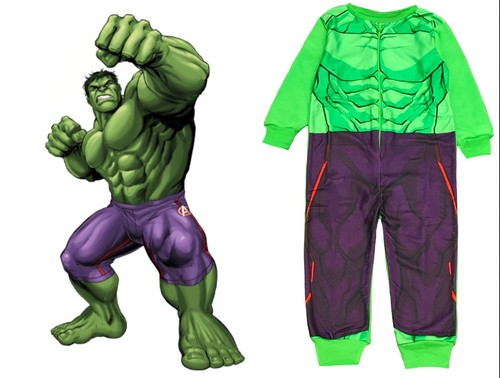 Vestito intero ragazzo hulk - vestito,